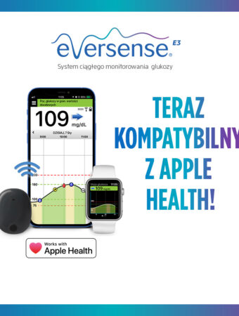 Eversense kompatybilny z Apple Health